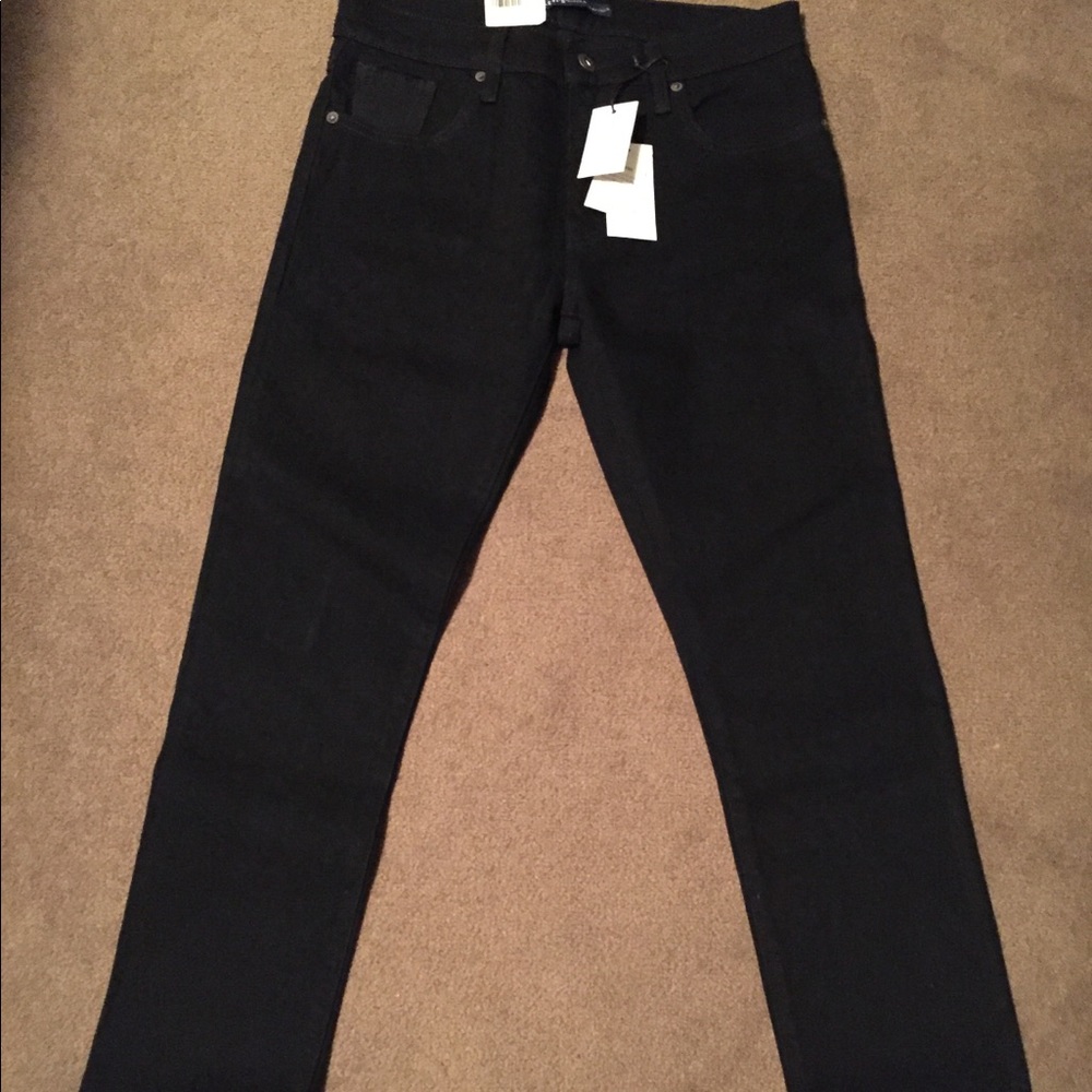 Levis black Japanese denim